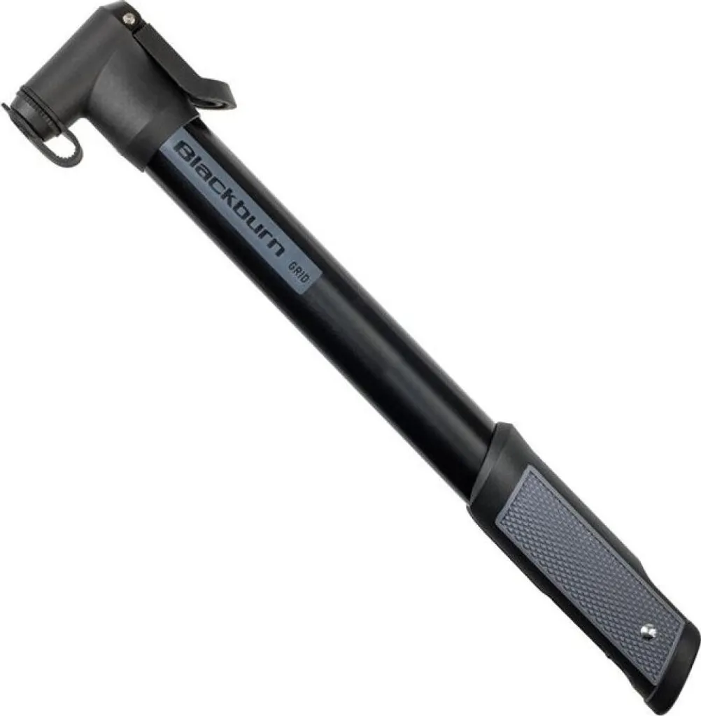 Pompe à main vélo de route et VTT Blackburn Grid Mini coloris noir
