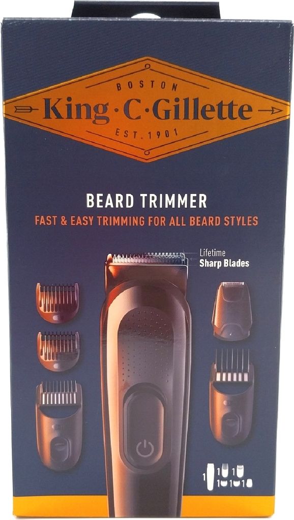 Tondeuse à Barbe Électrique Homme King C. Gillette Pro - Avec Molette De Précision