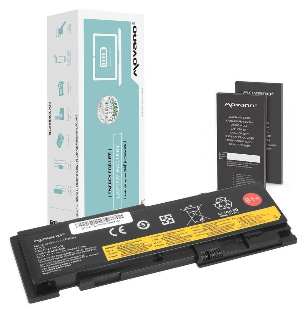 Akku 42T4844 für Lenovo ThinkPad T420s T430s Produktbild 