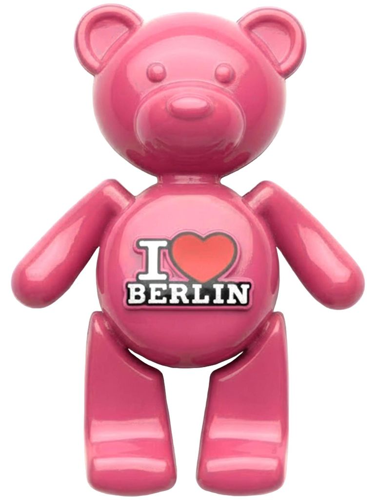 United1871 Berlin Souvenir I LOVE BERLIN Bär Magnet für Produktbild 