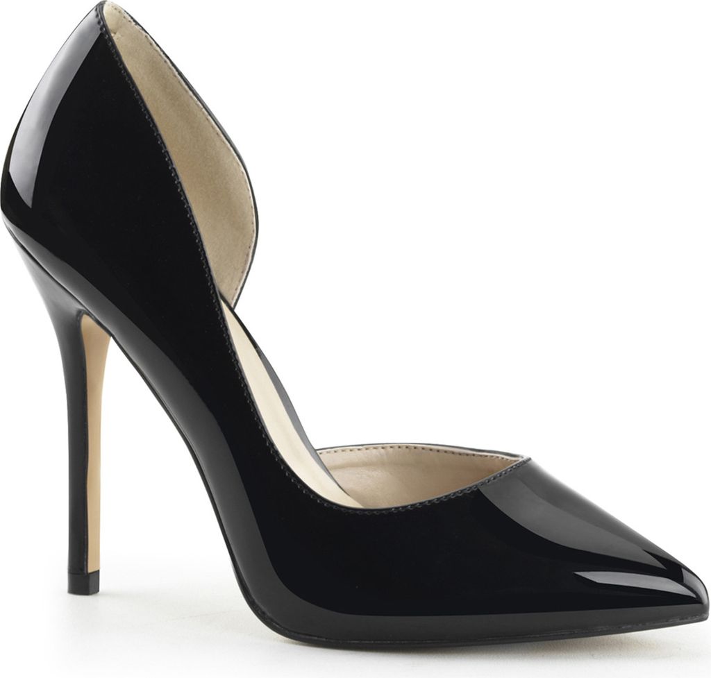PLEASER AMUSE-22 Stiletto Pumps mit seitlicher Öffnung