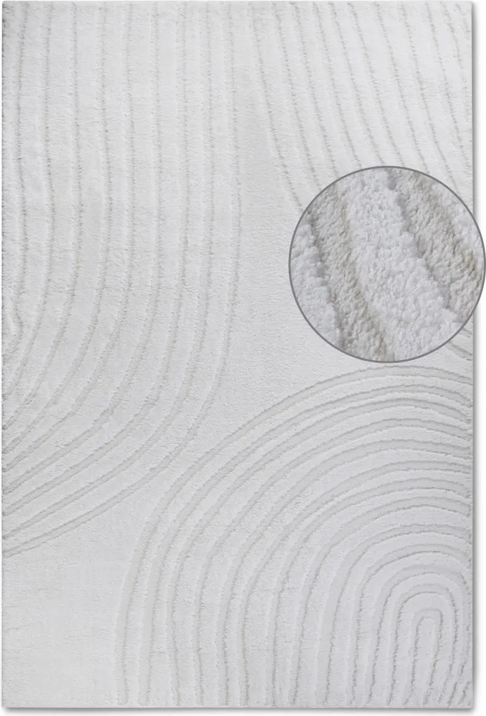 Tapis Elle Gallery 106086 Cream 200x280 cm - Anti-Taches et Durable