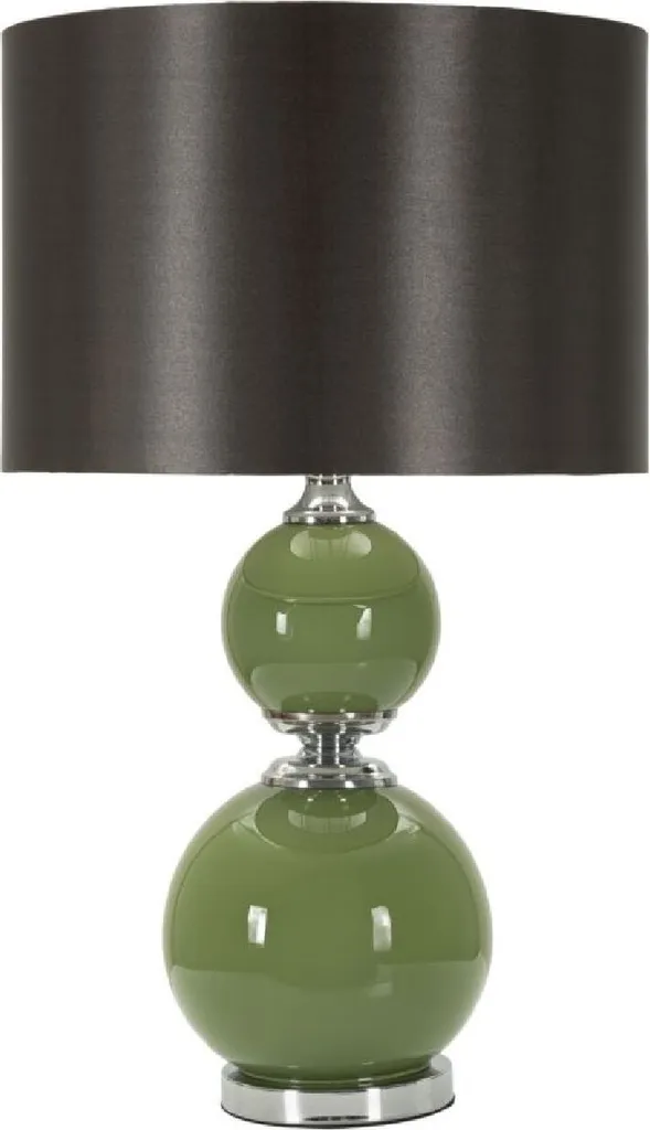 Sublimez votre déco avec la lampe Mauro Feretti Eva vert noir 65 cm