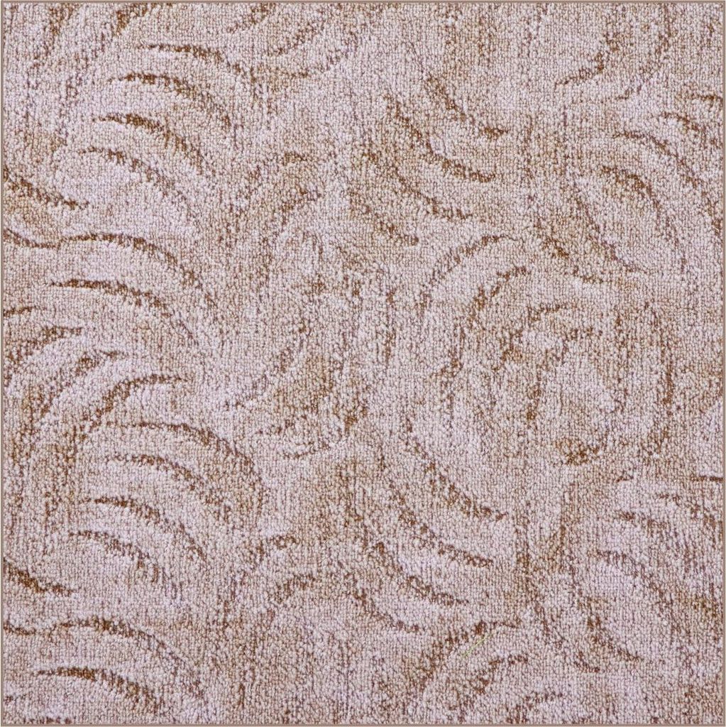 Tapis Scroll beige carré, 200 x 200 cm Image du produit 