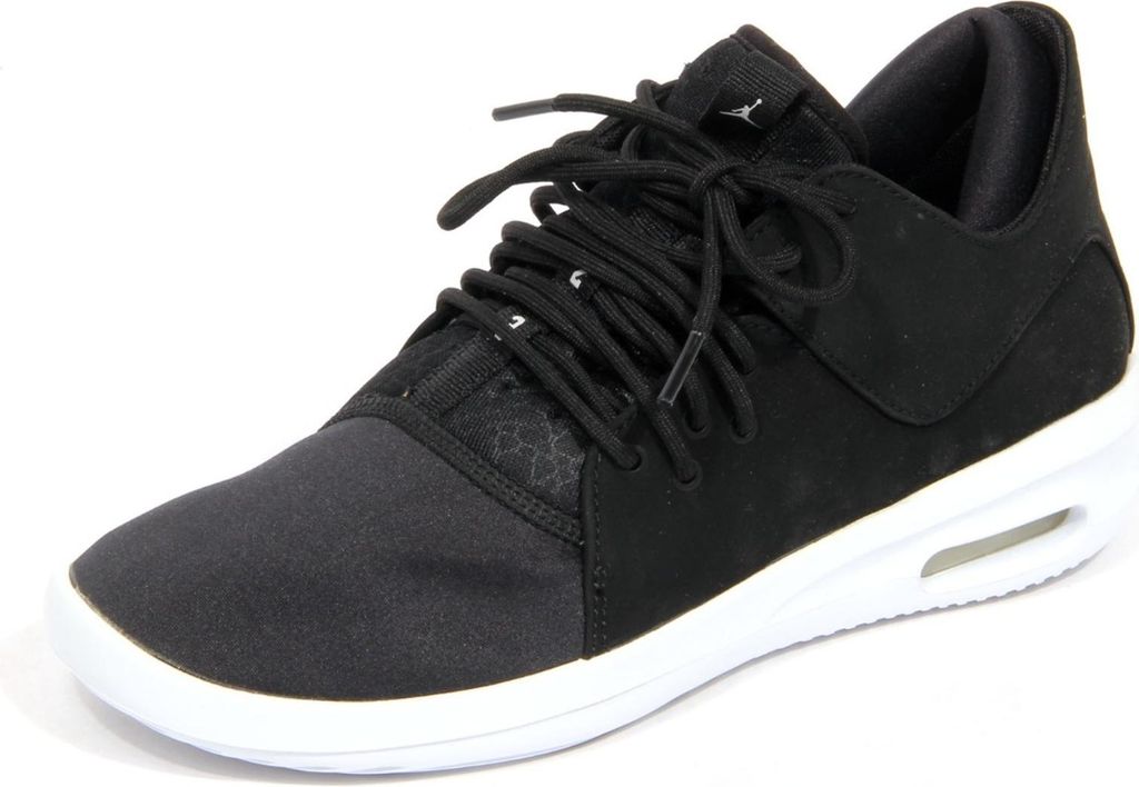 H2496 sneaker uomo NIKE AIR JORDAN FIRST CLASS Mann Schuhe schwarz
