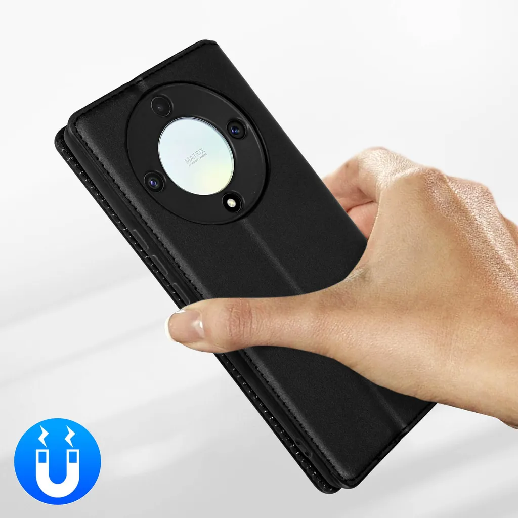 Electro-Weideworld Cover per Honor Magic 5 Lite 5G con Supporto