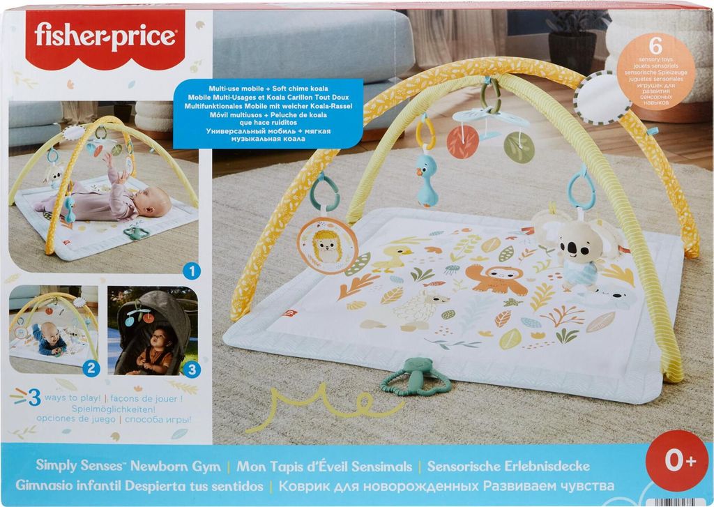 Fisher Price Hrací dečka se senzorickými hračkami HRB15 Obrázek produktu 
