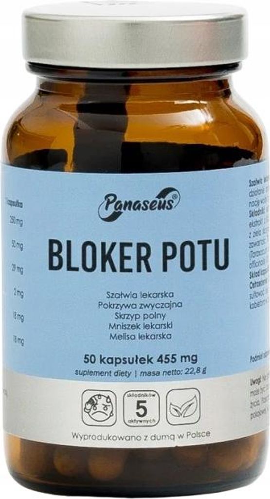 PANASEUS SWEAT BLOCKER Salbei ÜBERMÄSSIGE SCHWITZEN 50 Produktbild 