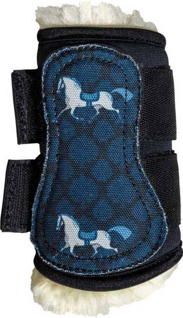 Kentucky Horsewear Vegan Sheepskin Turnout Boots Sammy Horse Design