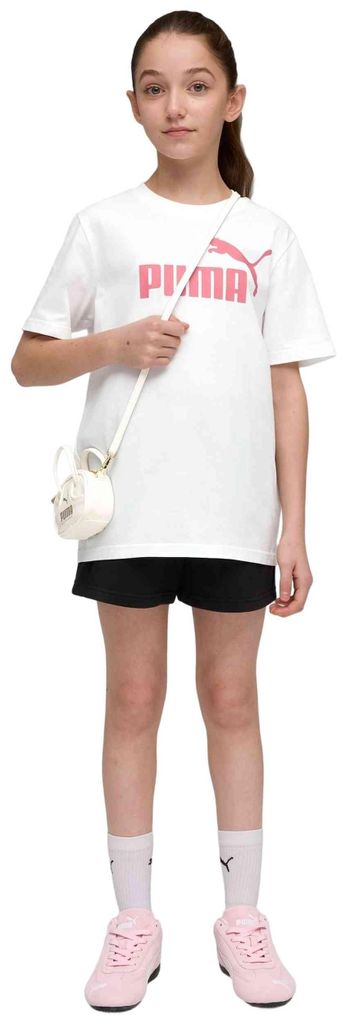 PUMA ESS No1 Logo Tee and Shorts Set G 140