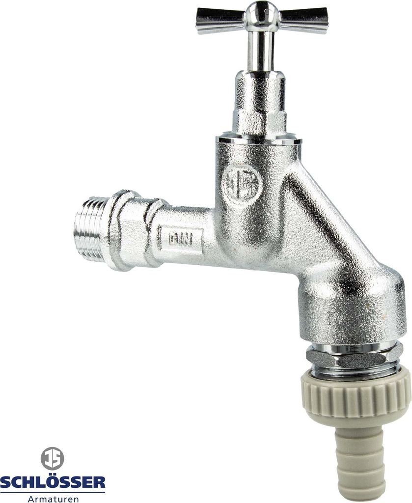 Js Auslaufventil Mit Rb,Rv,Sv  Knebel-Ot,Schw,1/2",Matt Produktbild 