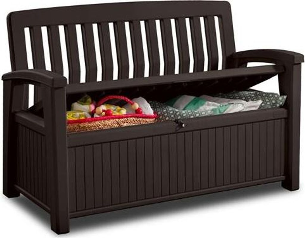 KETER Patio Úložná Lavice 227 L Hnědá 17202690 Obrázek produktu 