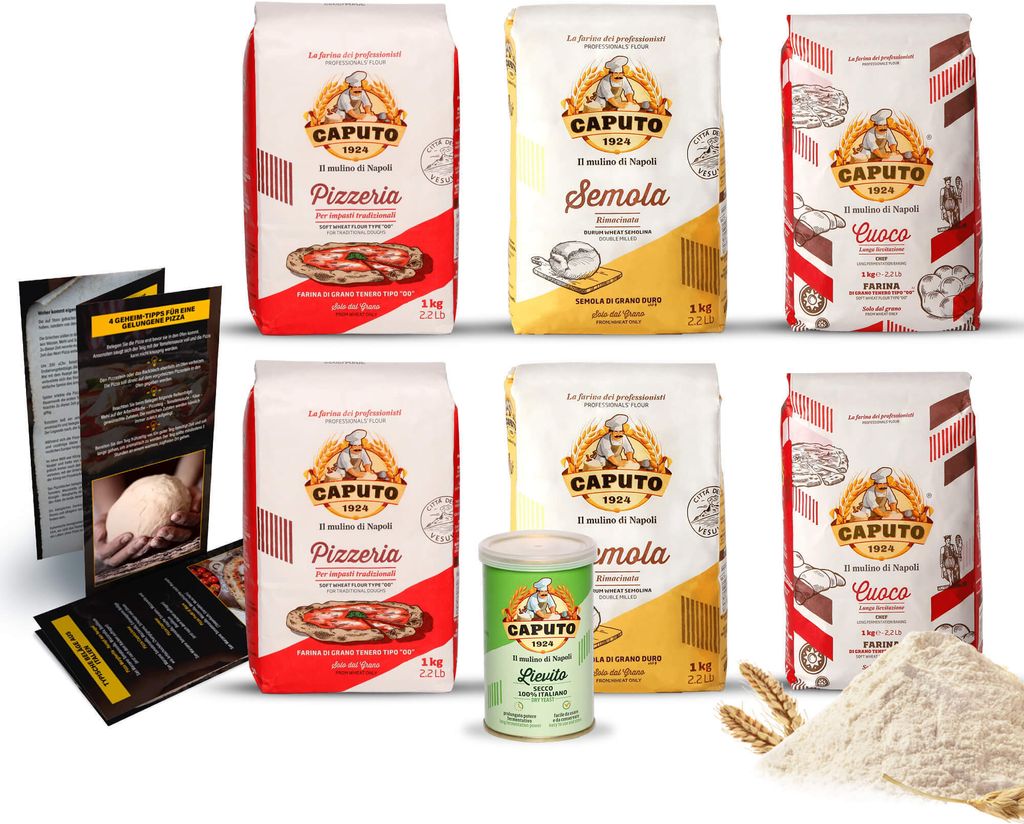 DELICRET – Testpaket - 2x 1kg Caputo Cuoco 2x 1kg Caputo Produktbild 