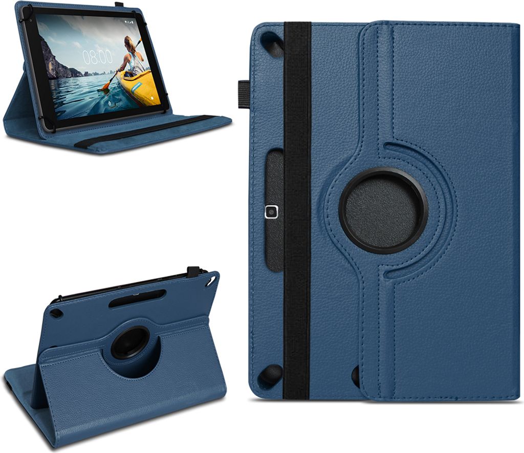 Medion Lifetab P10612 P10610 P10603 X10605 X10607 Tablet Tasche Schutz Hülle Farben:Blau