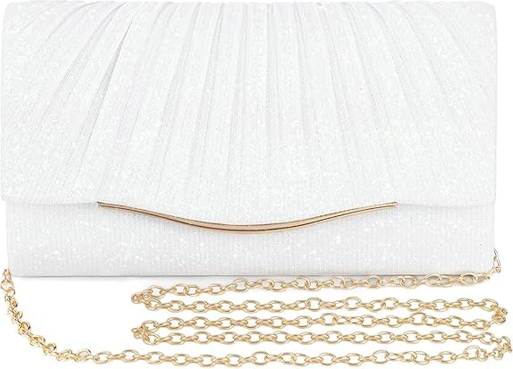 MODFU Handtaschen, Wasserdiamant Abendtasche für Damen, Glitzer Clutch, Elegante Party- und Hochzeits-Tasche, Kosmetiktasche, Ideal für Ball, Din...