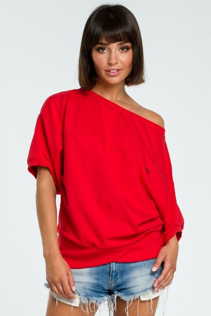 BeWear Damenbluse Pangi B079 rot S/M