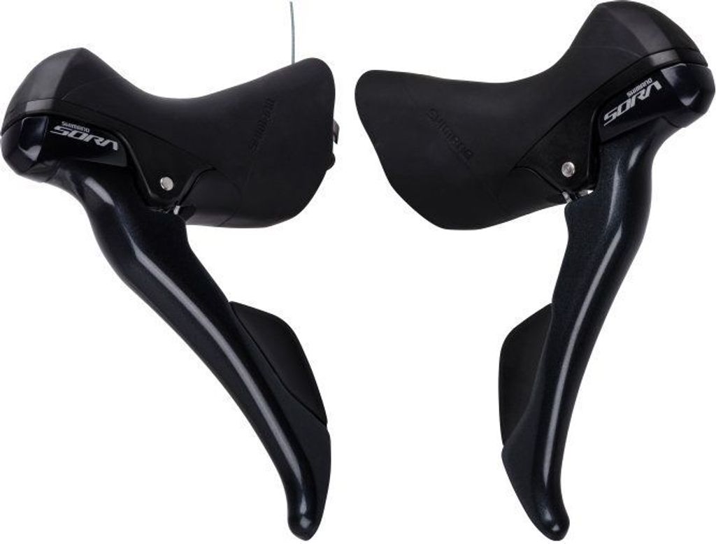 SHIMANO coppia di leve cambio/freno Sora 3x9f., nero, Immagine del prodotto 