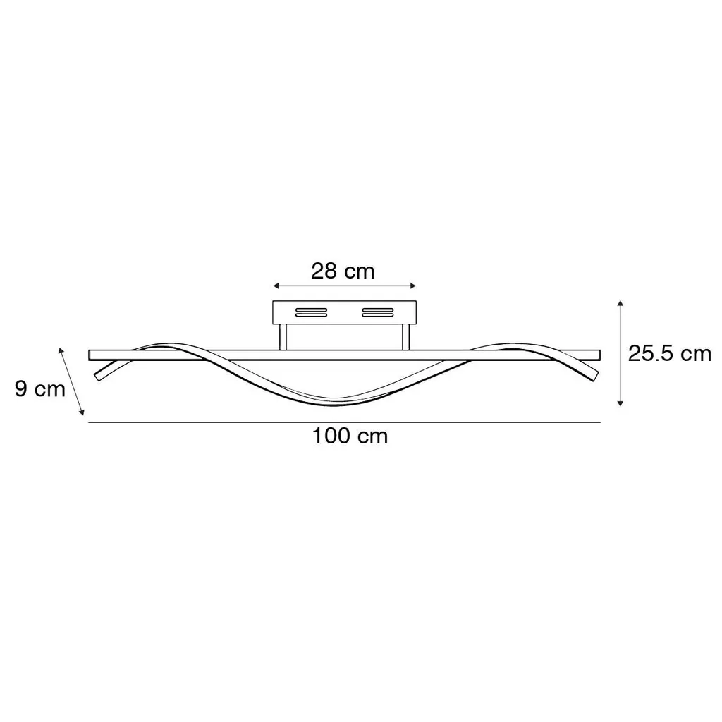 Lampada da soffitto moderna con LED integrato ISABEL argento RL R62201106 - 12