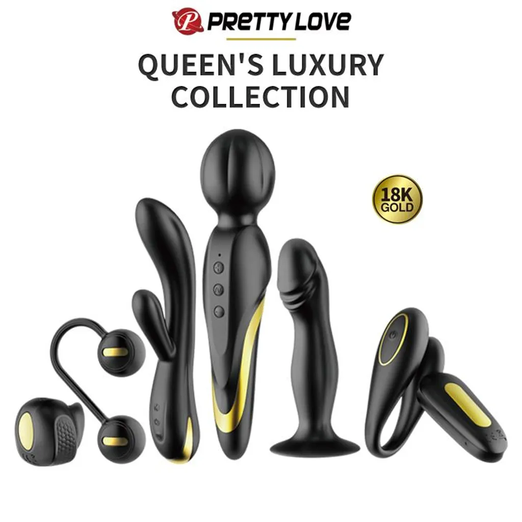 Ensemble Bien-être Féminin pour Plaisir Solo ou en Couple Pretty Love