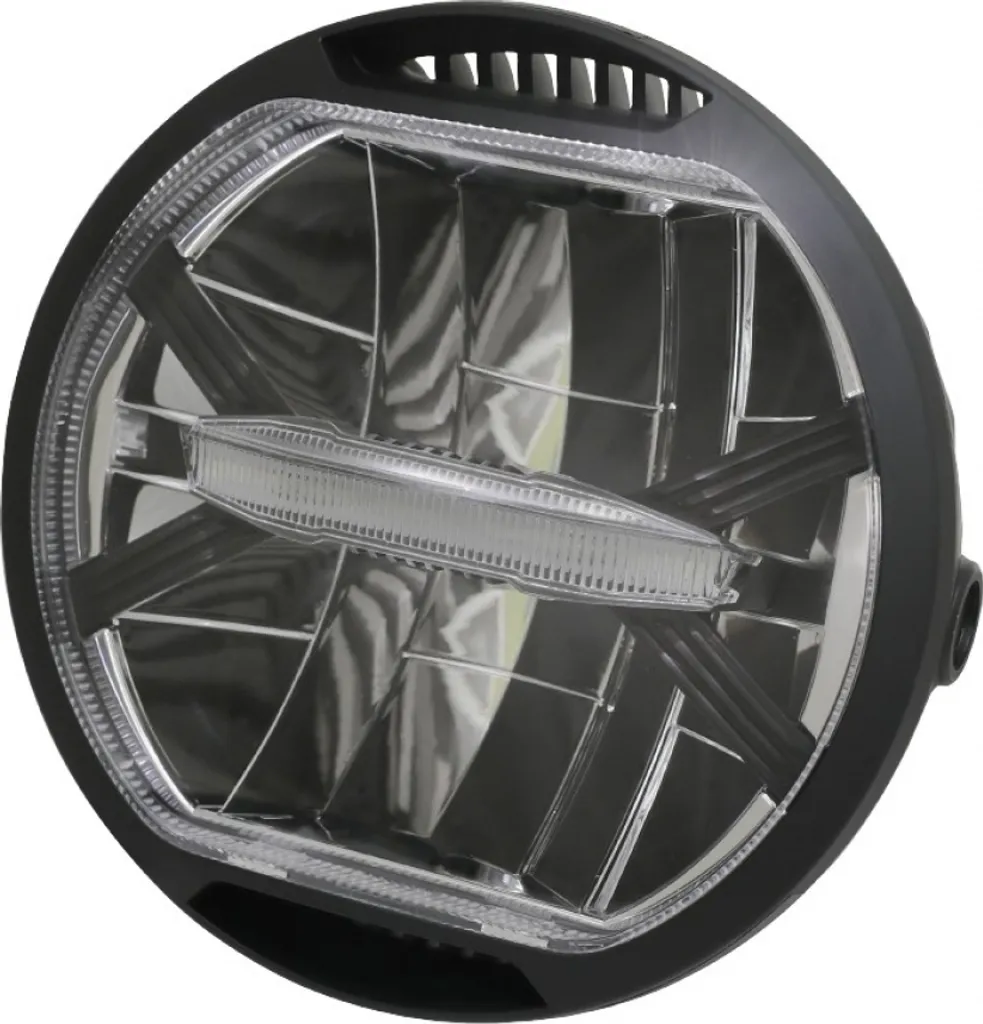 Phare Avant LED Moto Koso Thunderbolt II Homologué au Design Ultra-Plat
