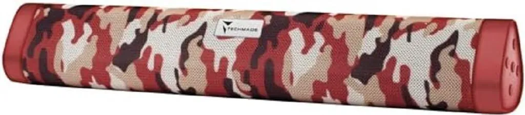 Barre de Son Techmade TM-A15-CAMG Camouflage Rouge Bluetooth pour PC
