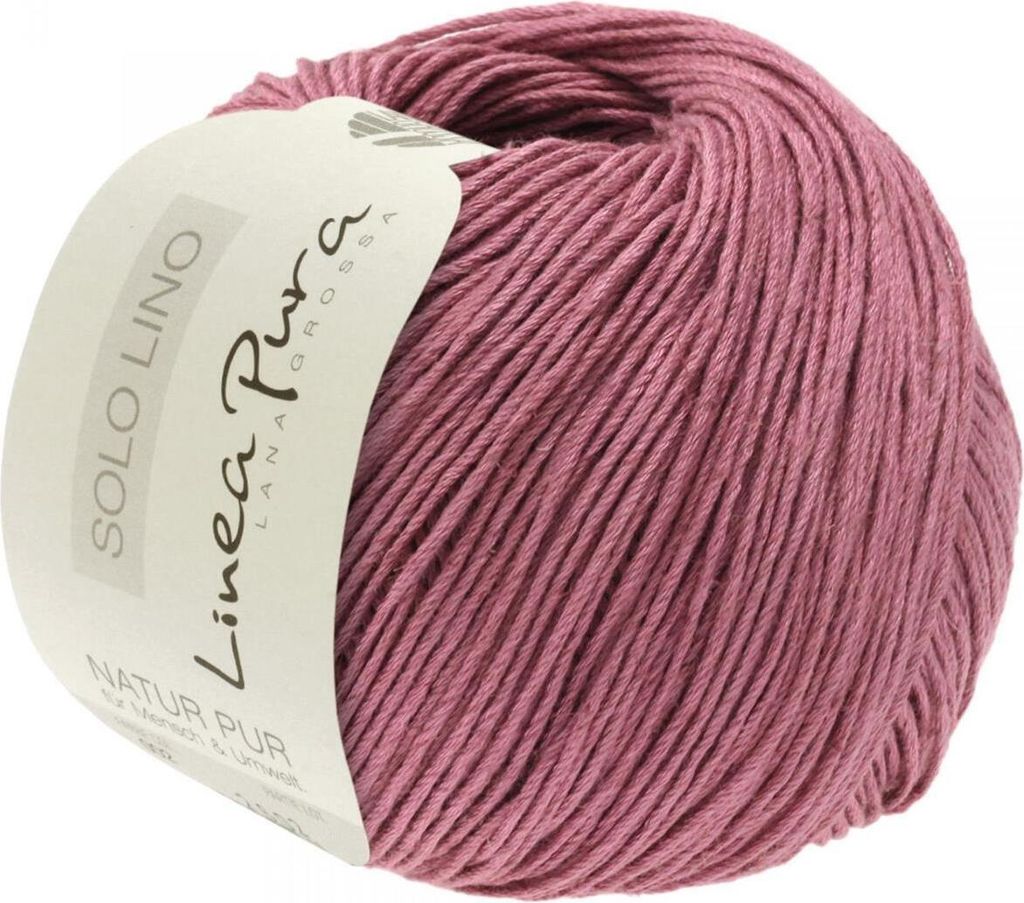 Lana Grossa SOLO LINO Linea Pura 50 g nachhaltiges Produktbild 