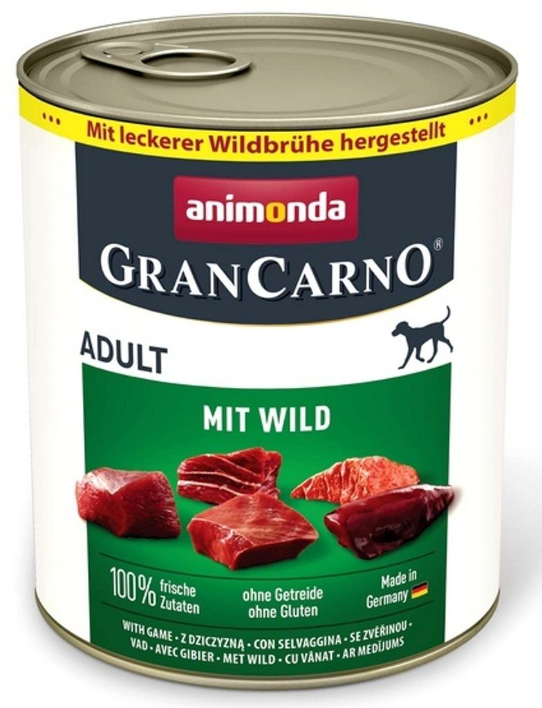 Animonda GranCarno Original Adult Wild Dziczyzna puszka Zdjęcie produktu 