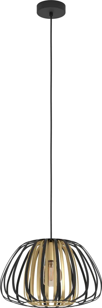 Eglo lampada a sospensione Encinitos oro nero 37,5 x 110 cm E27