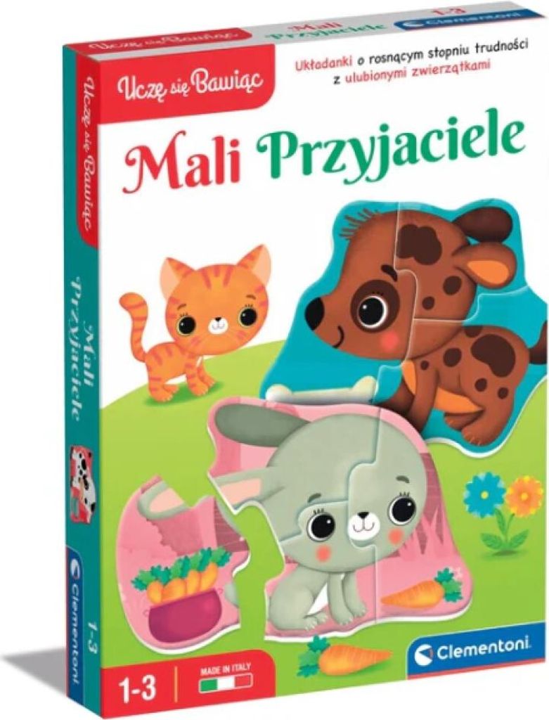 Clementoni Učím se a přitom se bavím! Malí přátelé 50761 Obrázek produktu 