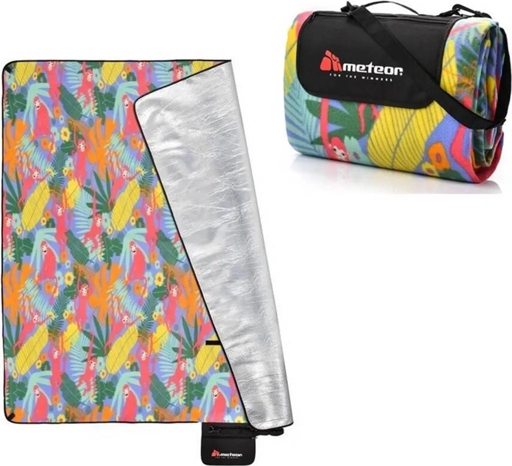 Coperta da Picnic Meteor 180x200 cm Impermeabile | Comfort per Famiglia