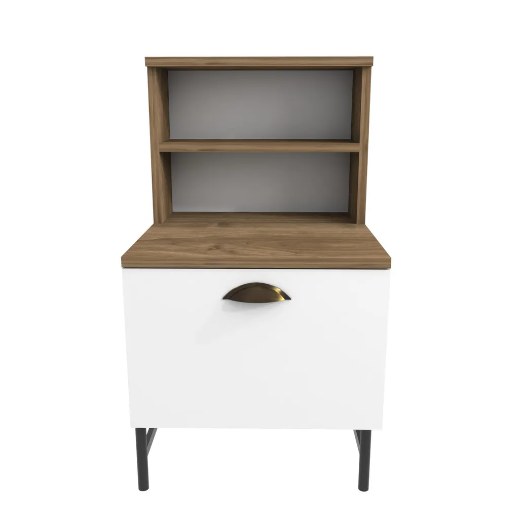 Table de chevet compacte Cressi pour optimiser le rangement de chambre