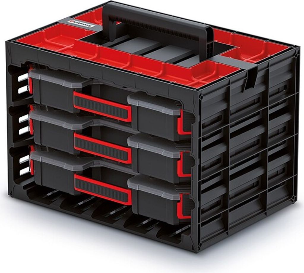 Organizer zamknięty 3- pojemniki TAGER CASE Kistenberg Zdjęcie produktu 