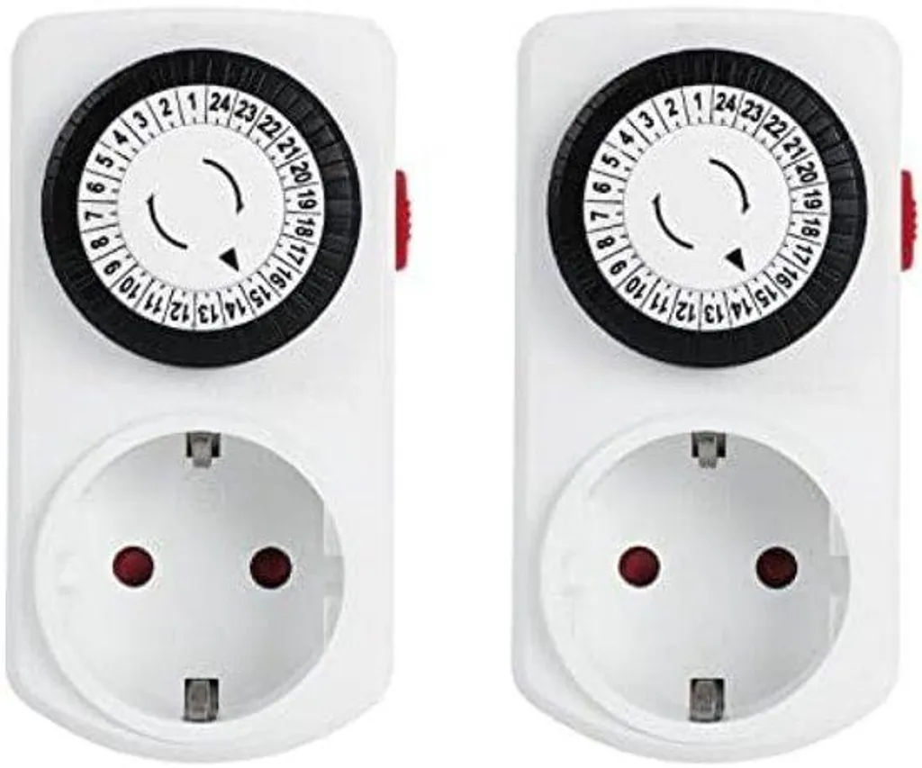 Prise programmable pour chauffage et éclairage - Minuterie 24h