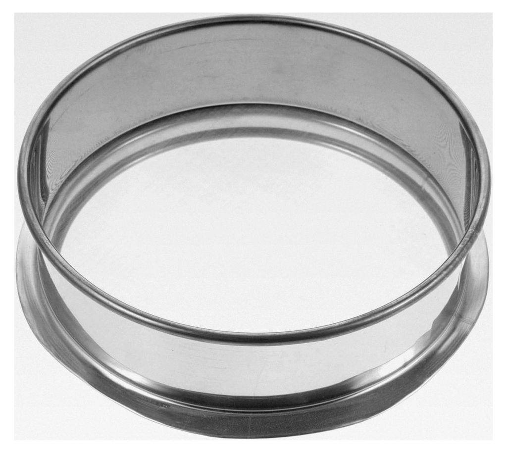 Edelstahl Glasursieb Rund 16 cm Feinmaschiges Farbsieb 100 Mesh für Keramikglasur und Schlammpigmentfilter