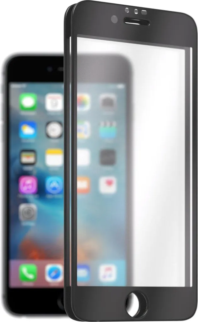 Vetro AlzaGuard iPhone 6 / 6S FullCover 2.5D - 2 Pezzi Protezione 9H