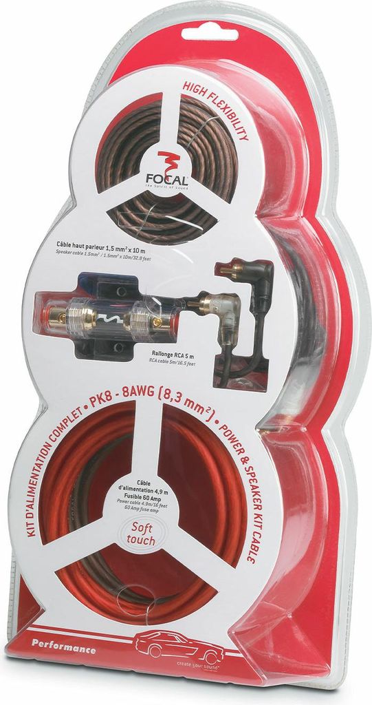 FOCAL PK 8 | 8,3 mm² Kabel Kit Produktbild 