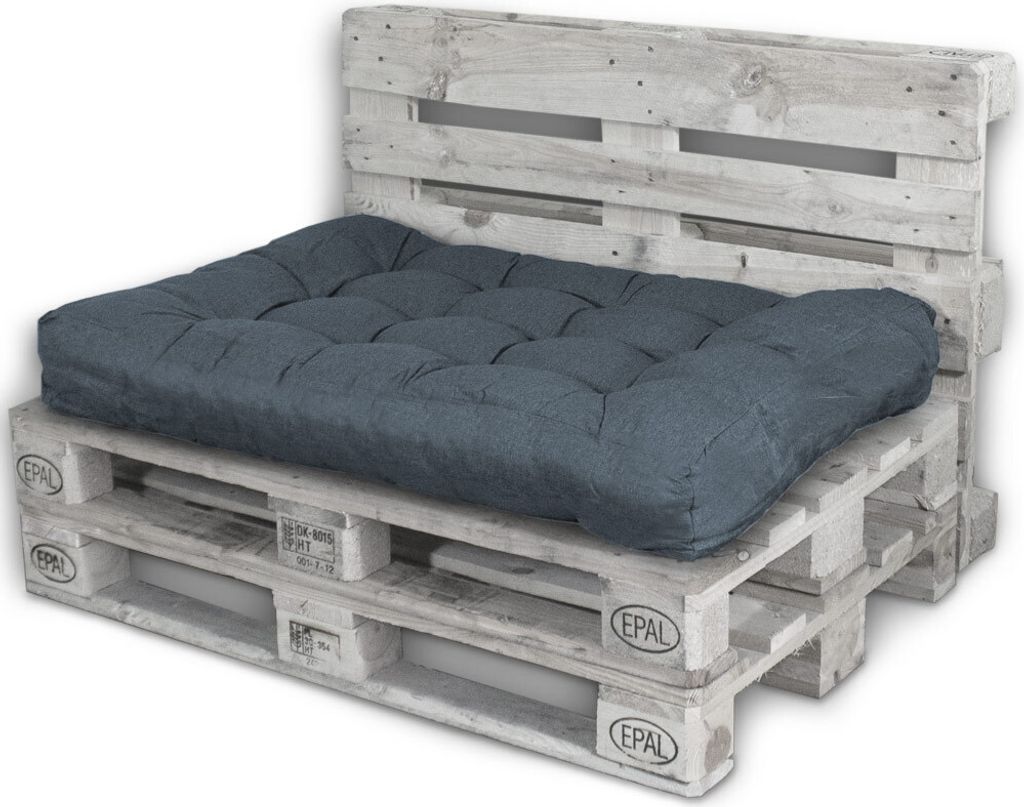 Lacestone Palettenkissen Sitzfläche Dunkelgrau MS-16546