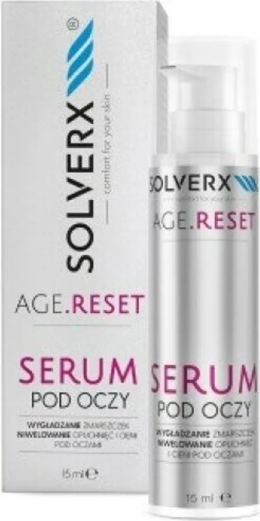 SOLVERX Age.Reset Eye Serum - Leviga le rughe ed elimina le borse