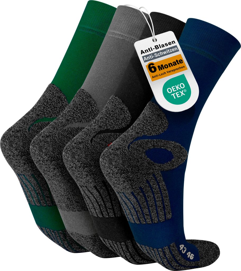 Celodoro 4 Paar Wandersocken, Arbeitssocken & Sportsocken Produktbild 