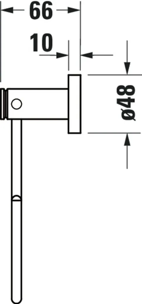 Portasciugamani ad Anello Duravit D-Code 0099211000 | Design Moderno - 8