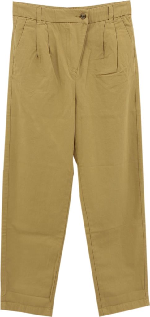 32976 Esprit, Chino Straight, Damen Jeans Hose, Twill ohne Stretch, senfgelb, D 36 W 27 L 28