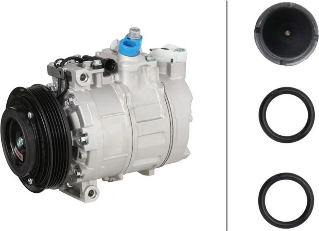 Compresseur de climatisation 12V HELLA Ø 120 compatible avec MG ZT - 3