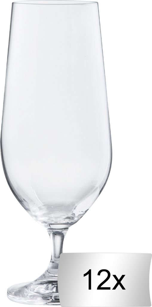 Biergläser - 380 ml - Glas - 12er Set