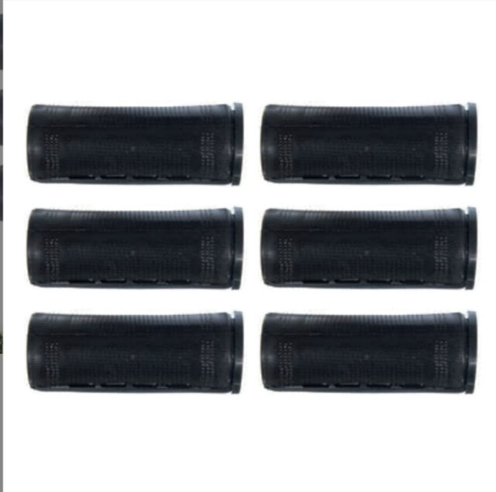 INF Haarwickler für Volumen, magische Haarwickler mit Clips für langes Haar, keine Hitze Haarwickler Schwarz 6-teilig