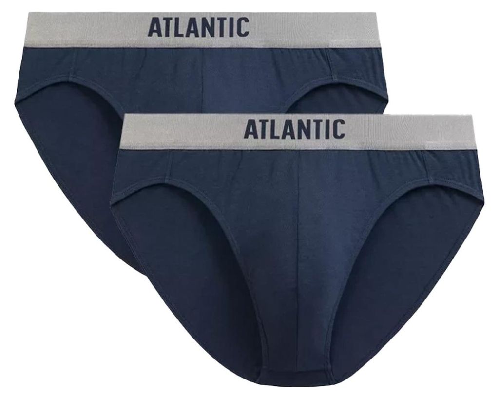 Slip da uomo Atlantic, modello sportivo, blu scuro, 47% Immagine del prodotto 