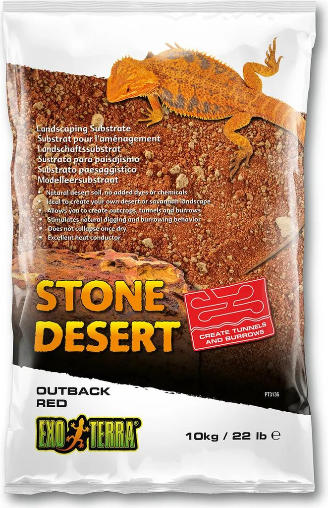 Aménager un Terrarium Désertique avec le Sol Exo Terra Outback 10 kg