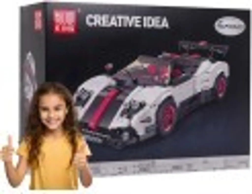 Jeu de Construction Voiture à Monter 960 Pièces Constructive Clocks