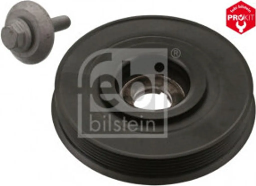 Poulie de vilebrequin robuste FEBI 33784 - Qualité OE pour Ford Fusion