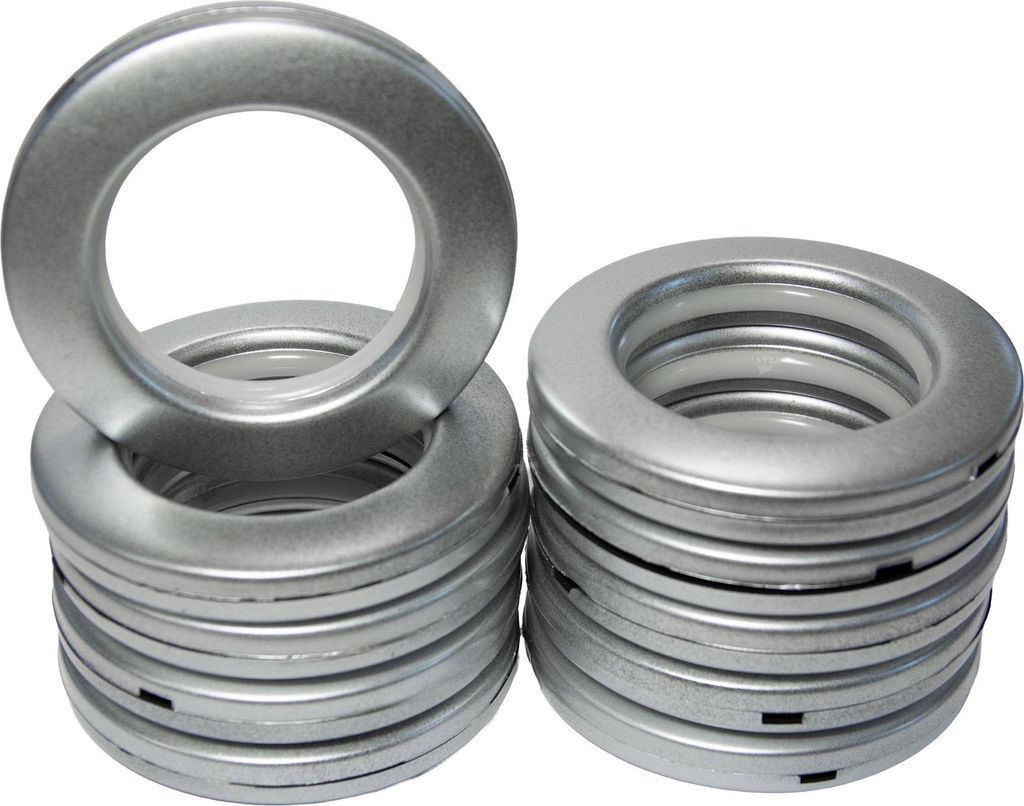 Gardinenöse Gardinenring 10 Stück Ø 42mm Clicköse Ösenring Stofföse Öse Gardine