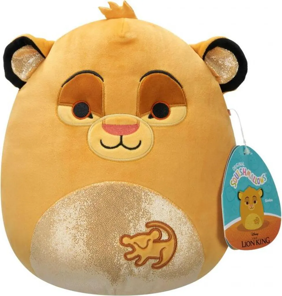 Peluche Simba 20cm Squishmallows douce - Doudou Le Roi Lion
